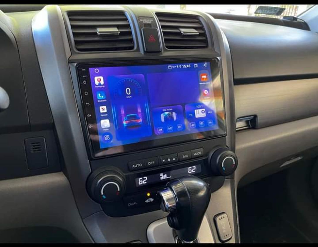 Rádio Android 12 com GPS Honda CR-V 06-11 (Artigo Novo)