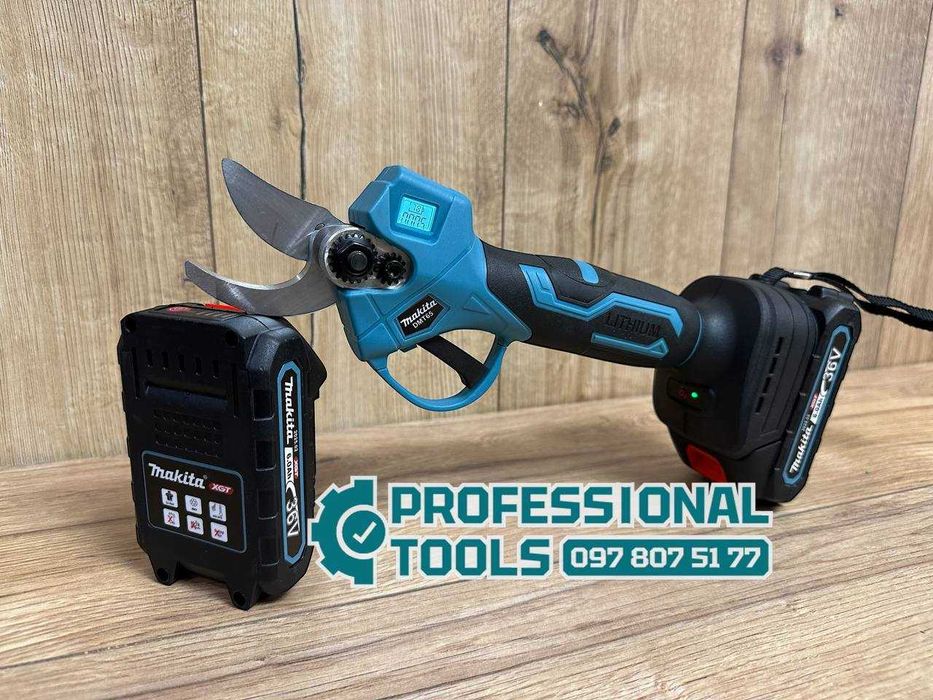 Акумуляторний електросекатор Makita DMT65 Секатор для догляду за садом