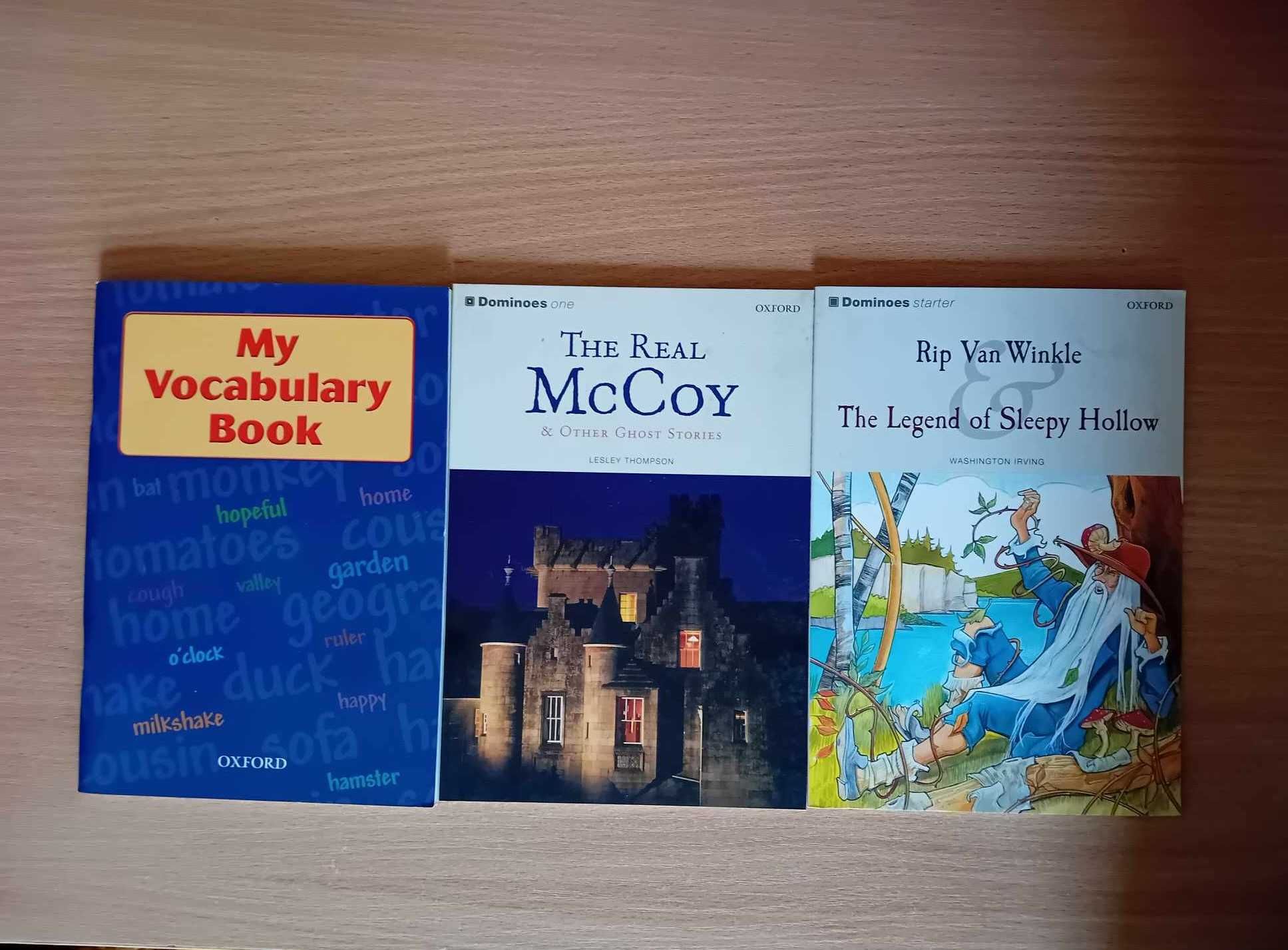 3 książeczki do  angielskiego