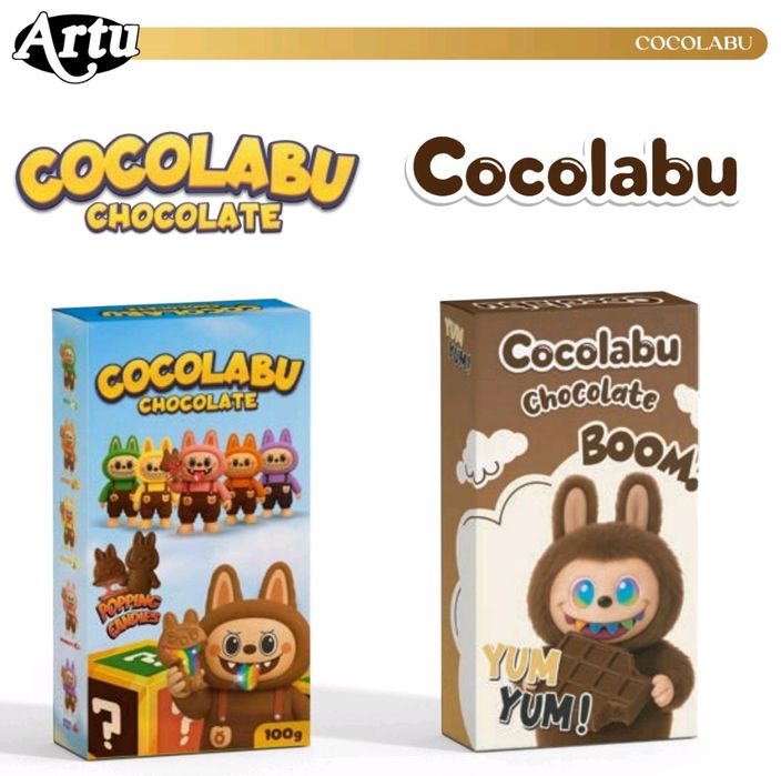 Шоколад  Лабубу Cocolabu Тренд тільки гурт/ опт