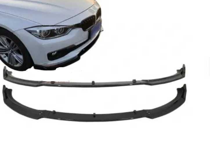 Dokładka Zderzaka Splitter BMW F30 F31 CZARNY POŁYSK / CARBON