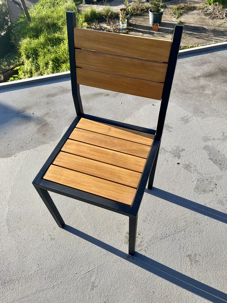 Mesa jantar de jardim