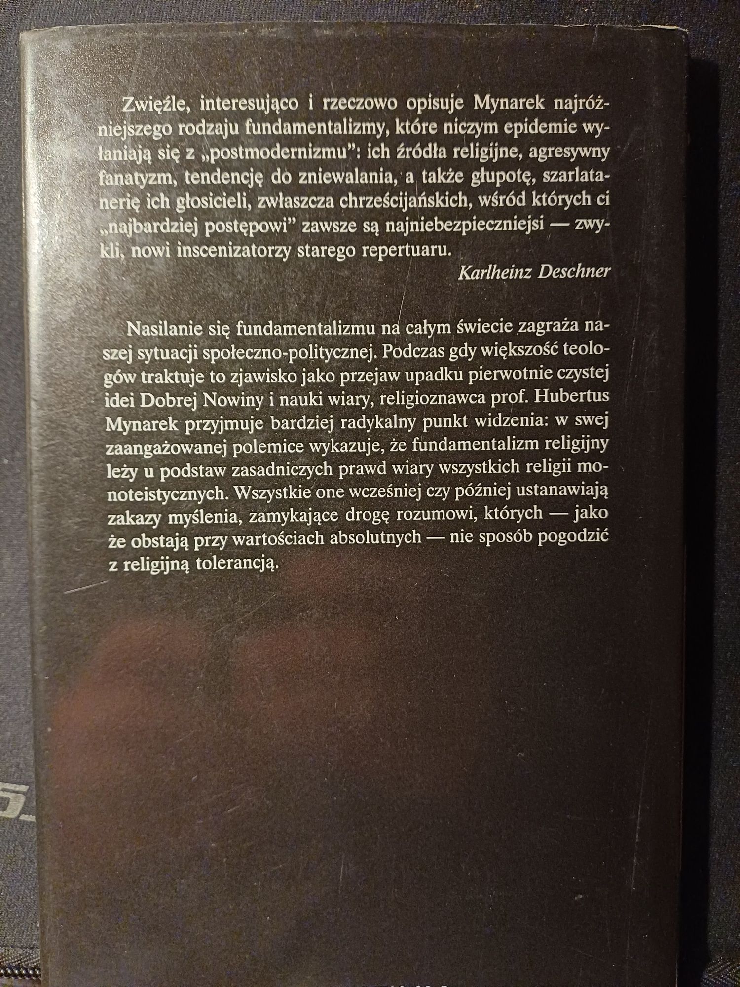 Zakaz myślenia  - Hubertus Mynarek