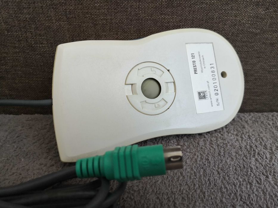 Retro myszka A4Tech Presto 121 kulkowa 100% ok
