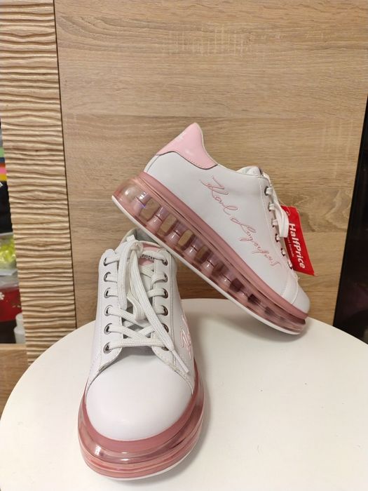 Buty Karl Lagerfeld rozm.39 skóra,NOWE