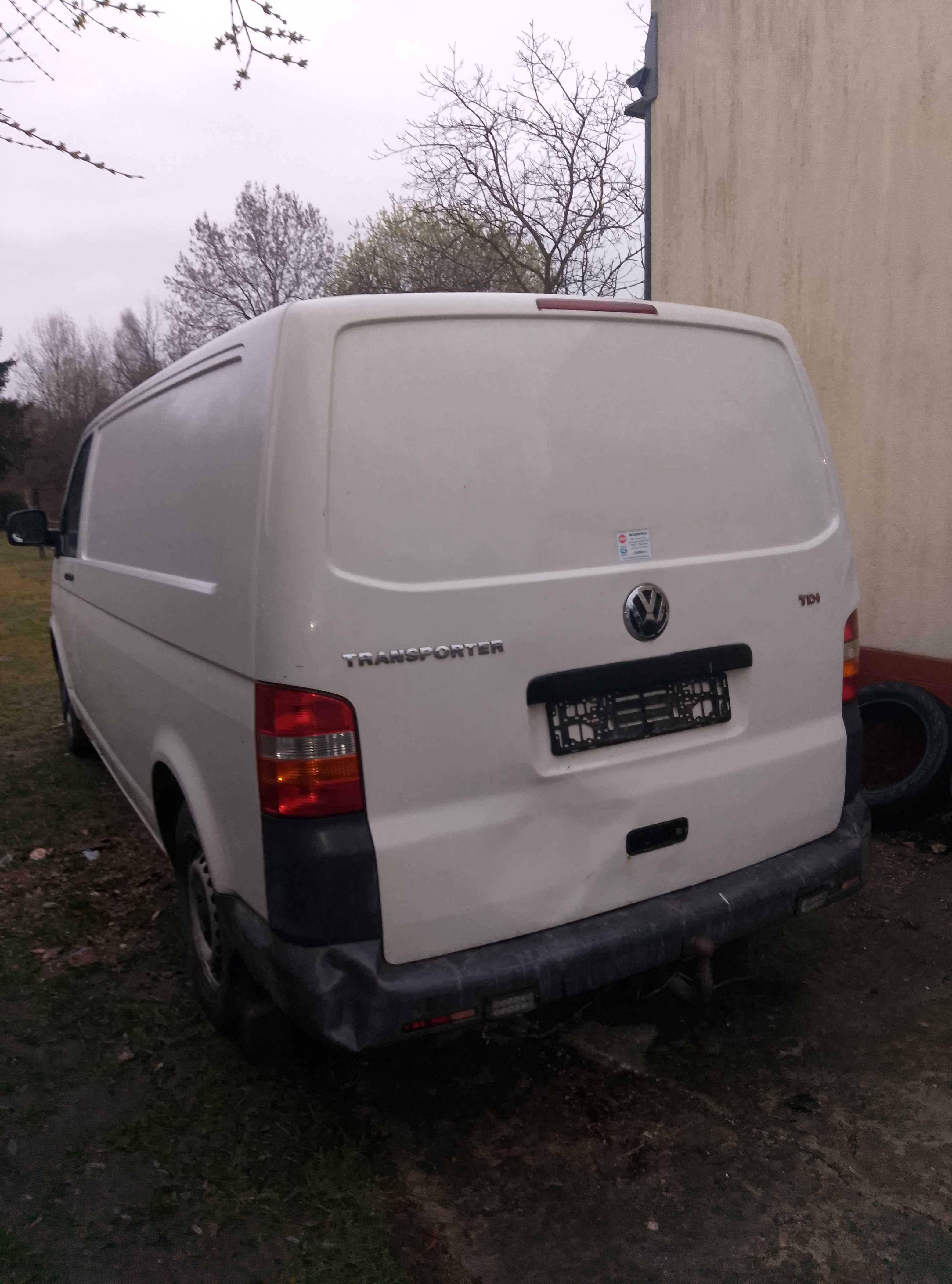 KLAMKA TYLNEJ KLAPY vw transporter t5 części