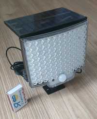 Вуличний LED прожектор з акамулятором та сонячною панеллю.