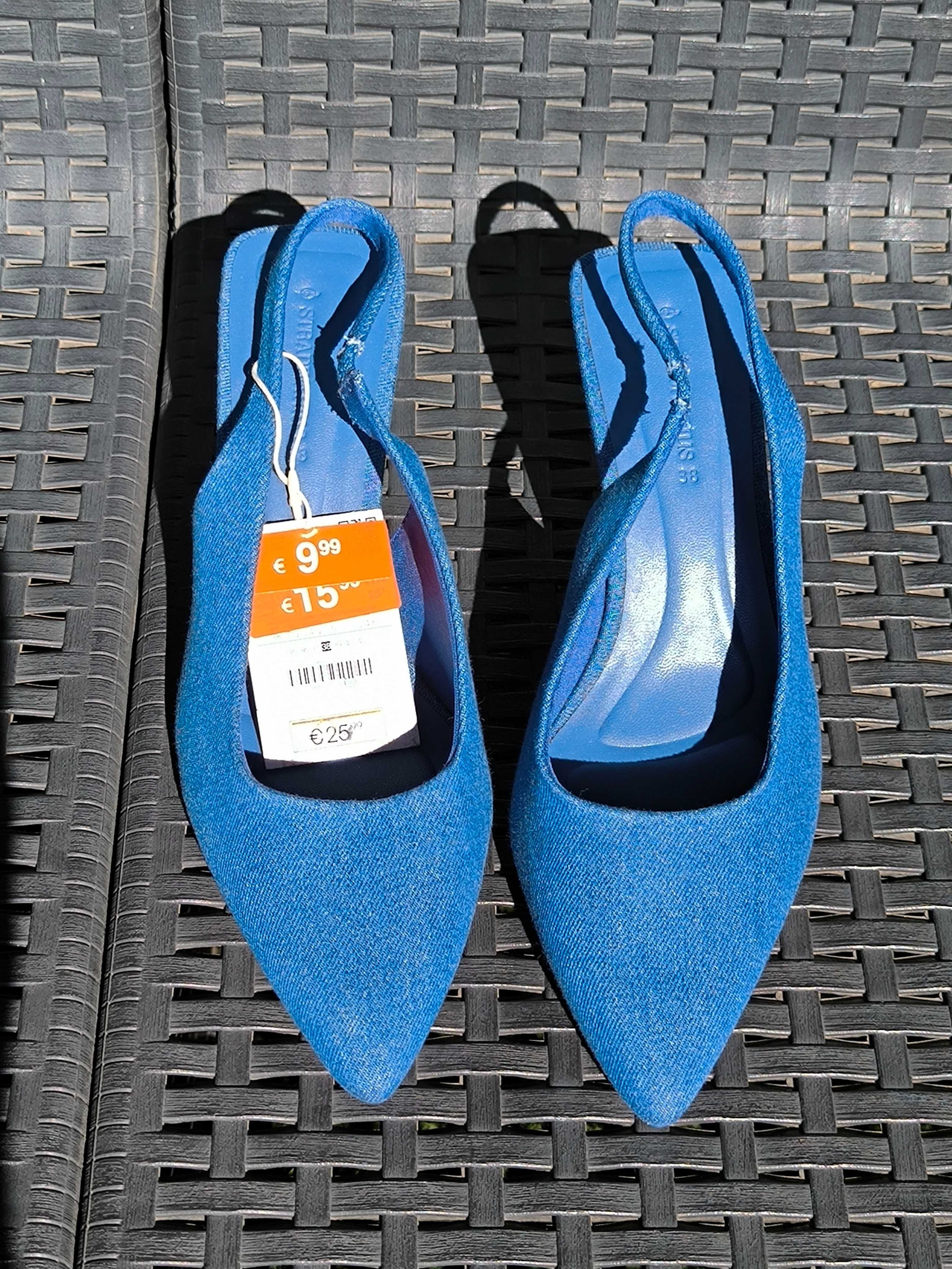 Sapatos de ganga novos