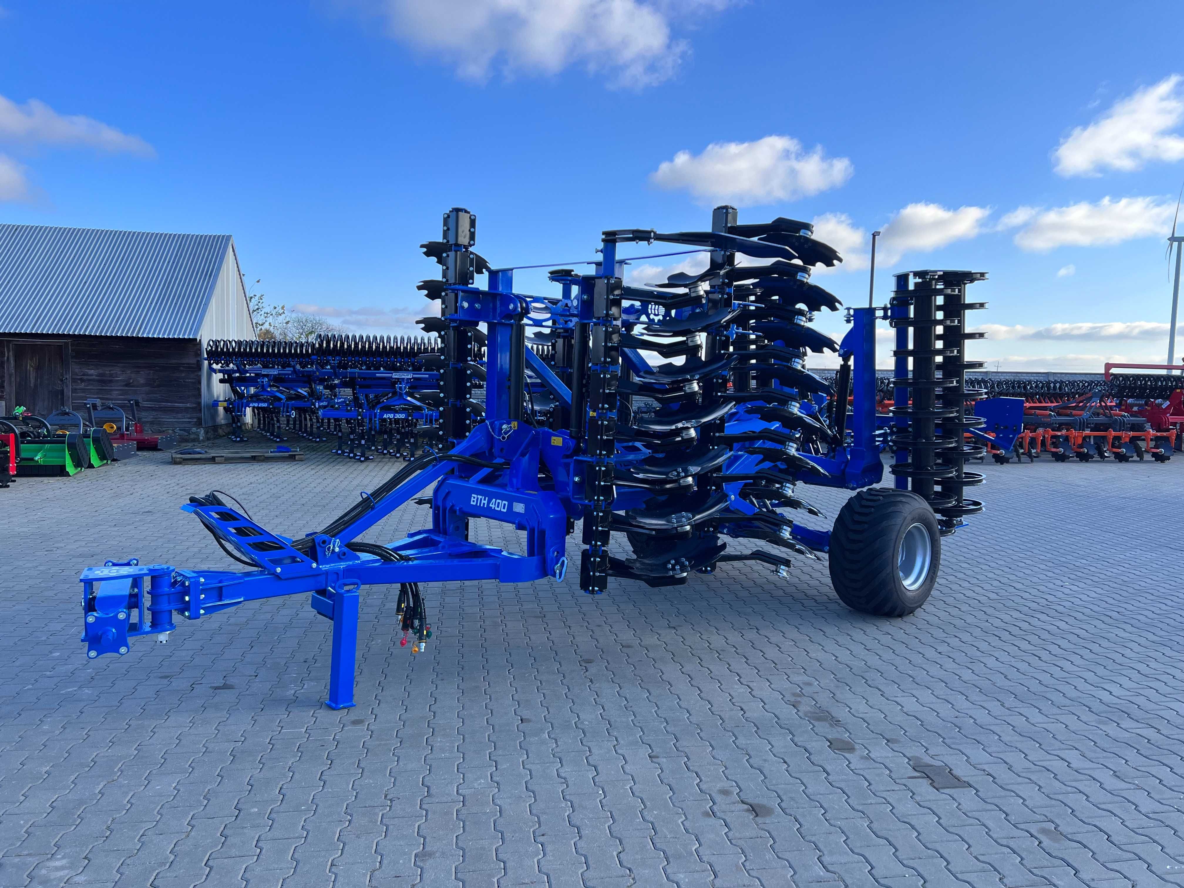 Brona Talerzowa Hydrauliczna 4m 4,5m 5m 6m LandStal GranoSystem Mandam