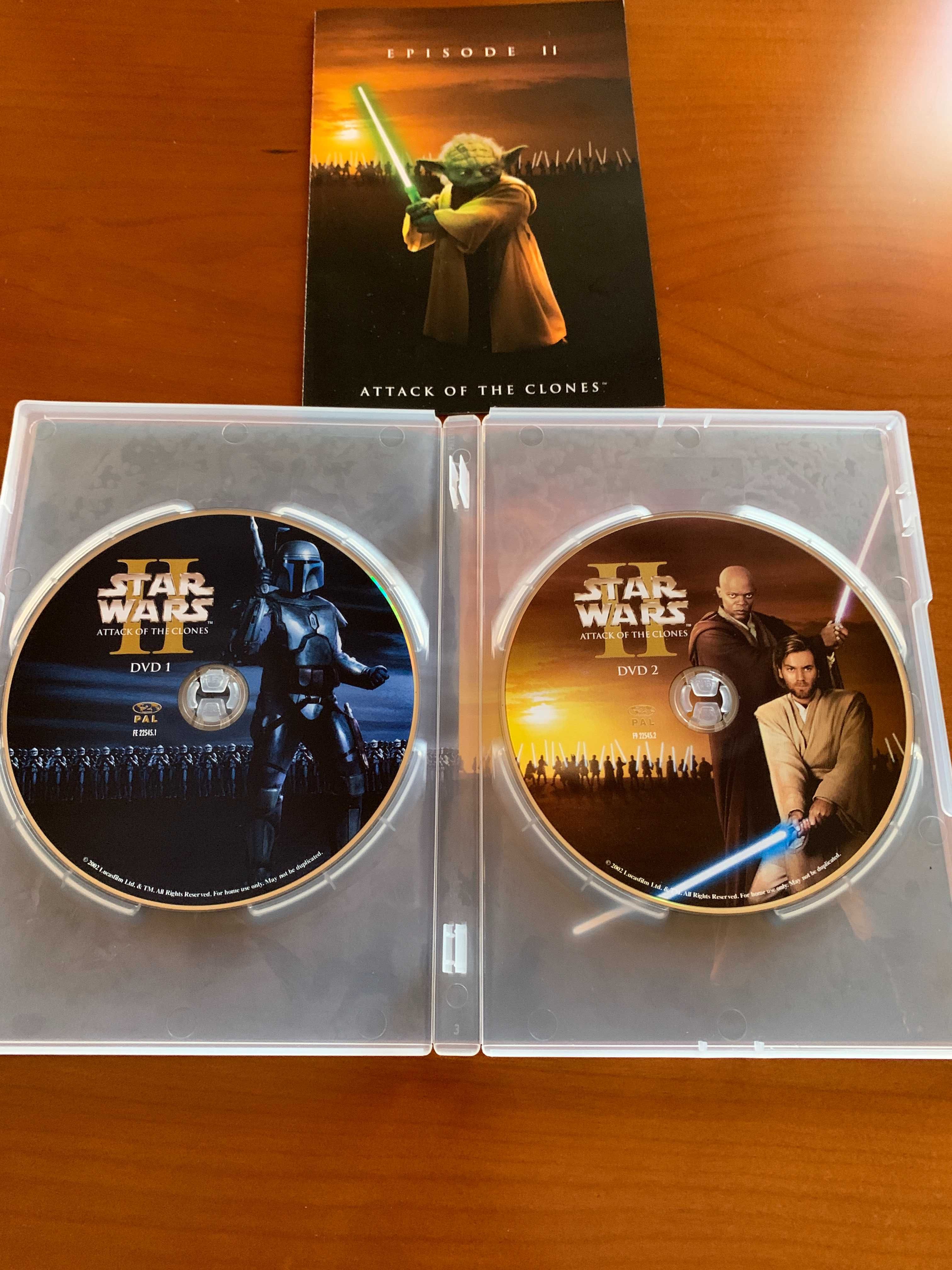 DVD Star Wars II - O Ataque dos Clones