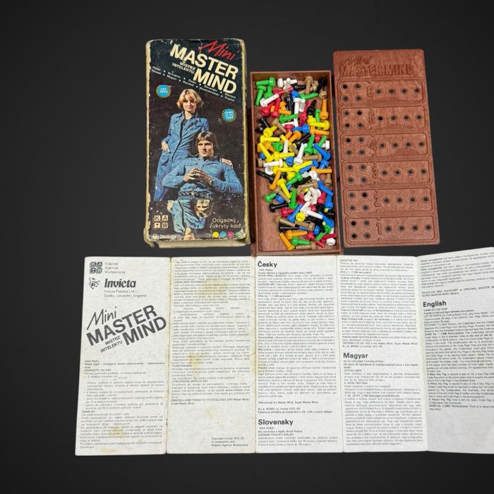 Gra planszowa Mini Master Mind Invicta z instrukcją B51/111307