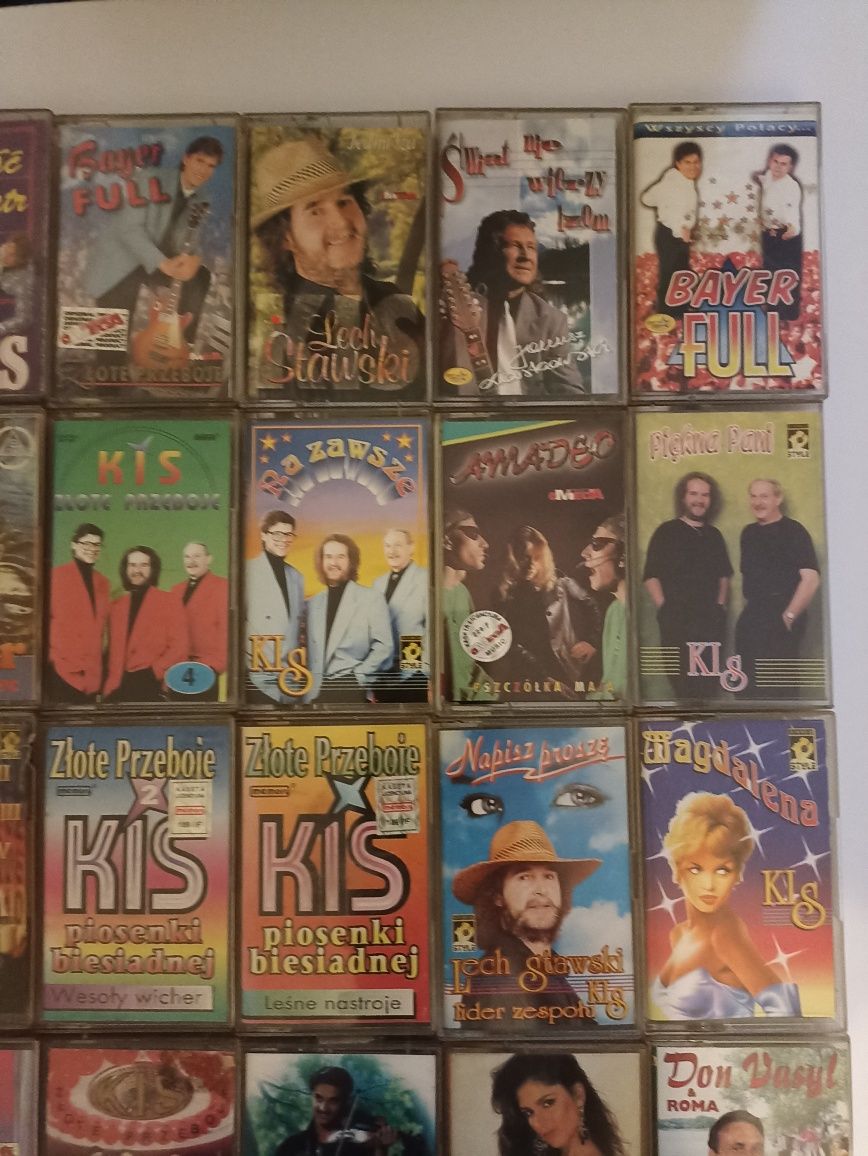 Disco Polo zestaw 20 kaset audio