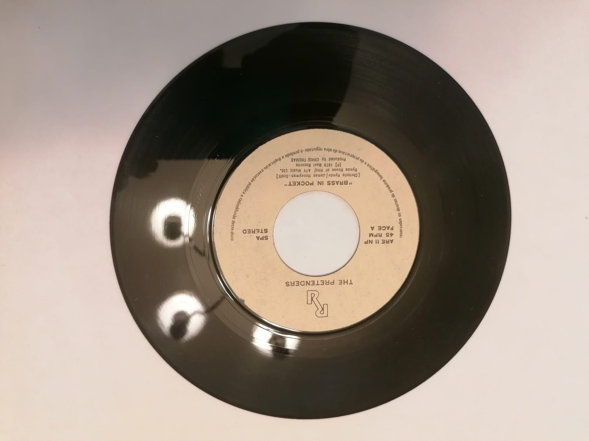 Vinil dos Pretenders c/ 3 singles