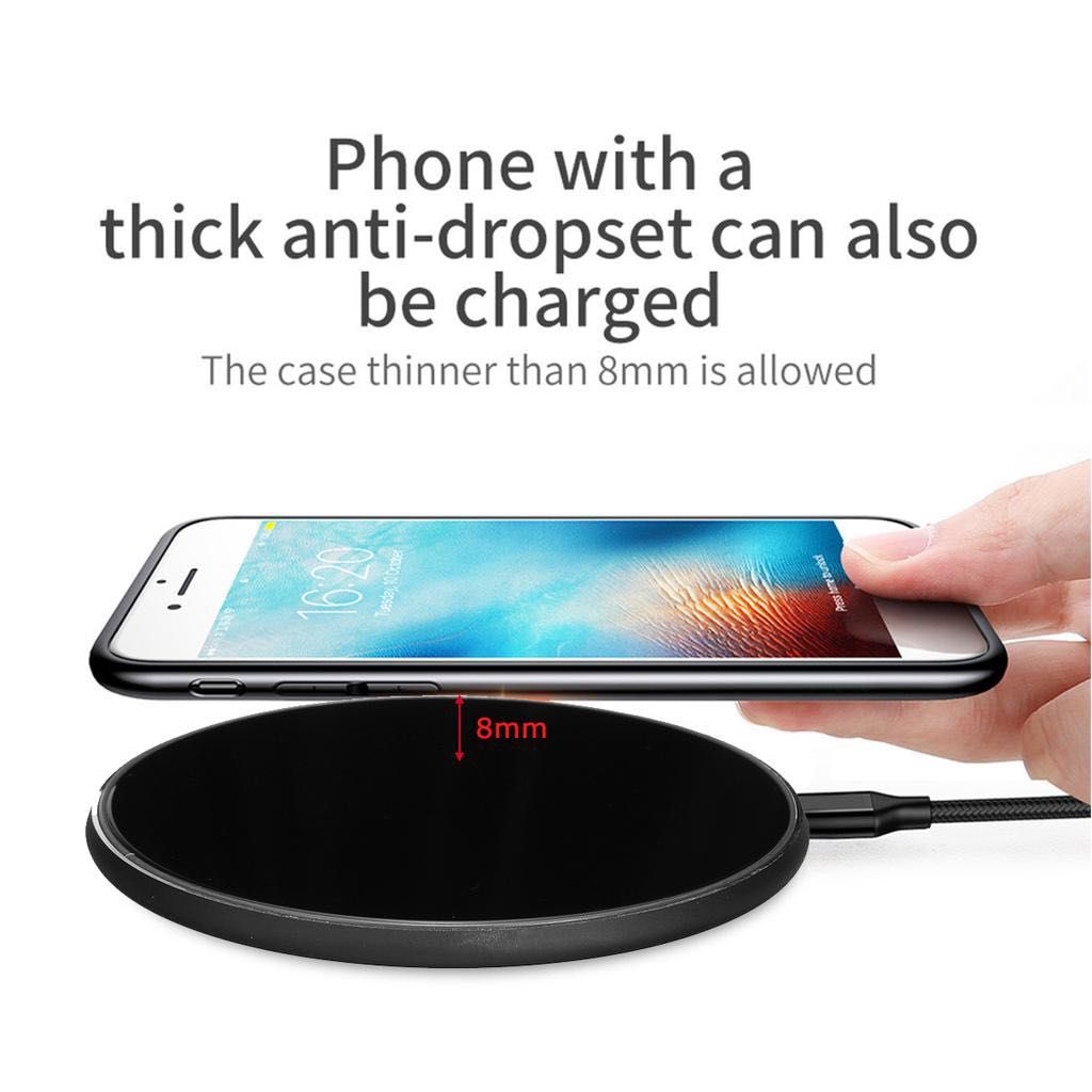 Беспроводная зарядка QI Fast Wireless Charging