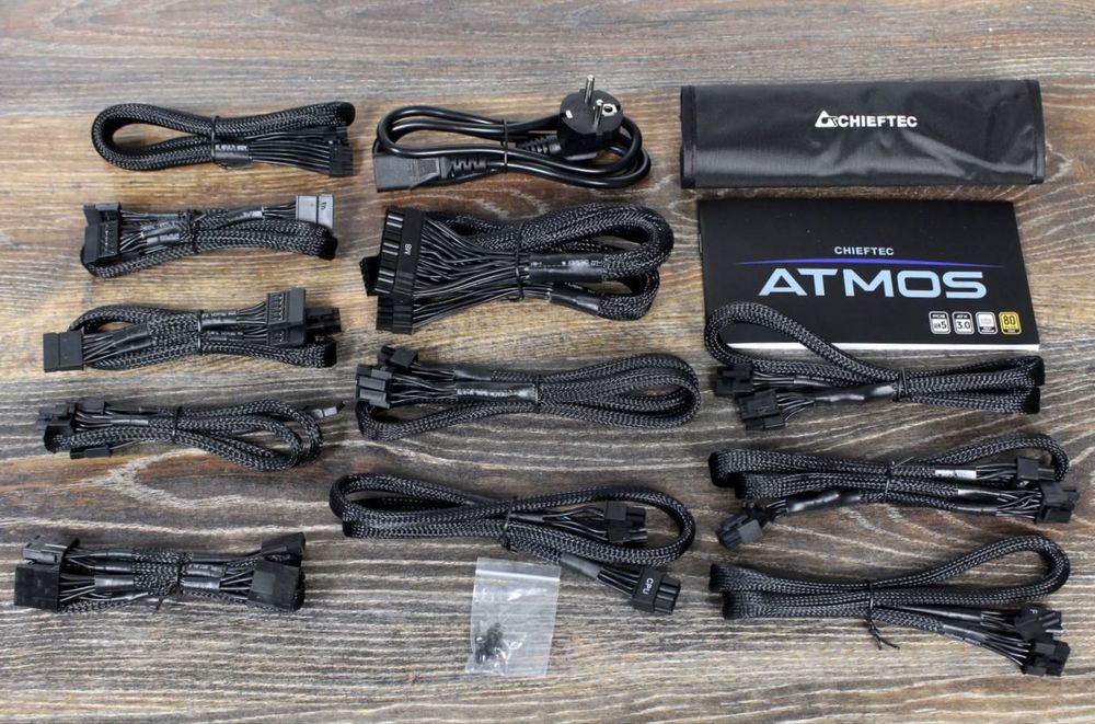 Блок питания chieftec atmos 750w pci 5/0