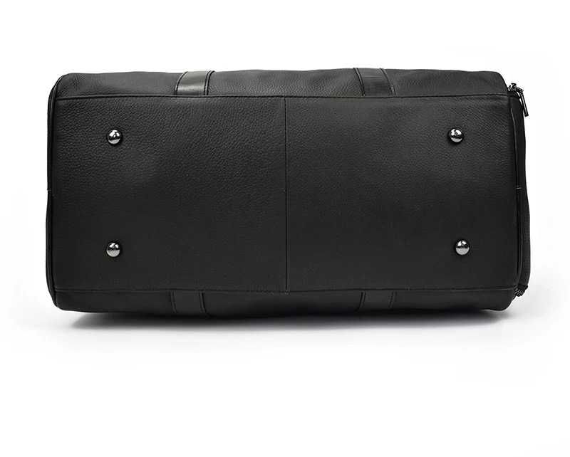 Torba skórzana podróżna 45cm z PRAWDZIWEJ SKÓRY opcja z personalizacją