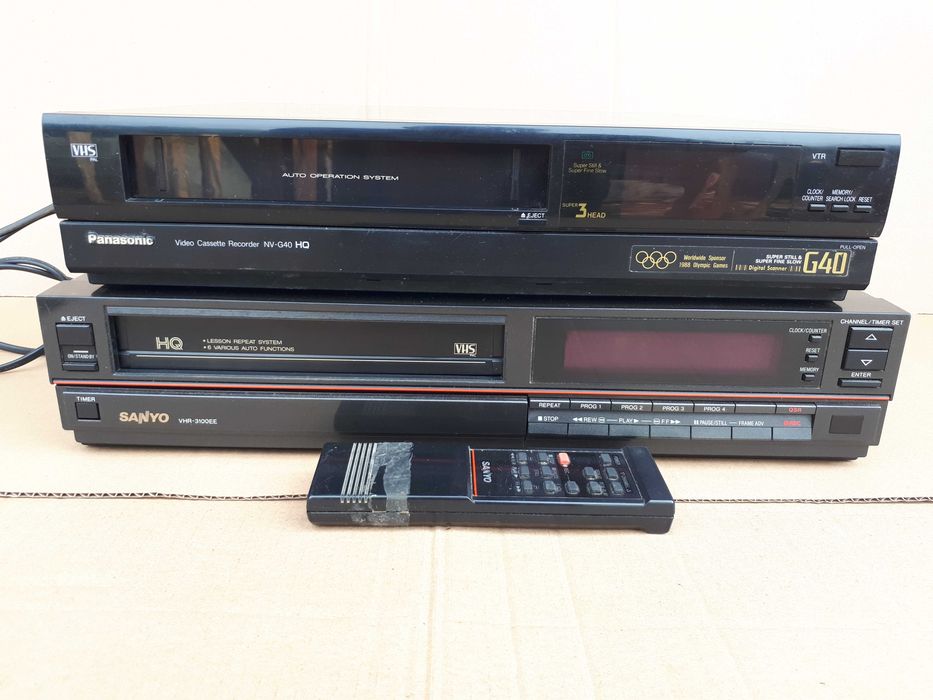 Sanyo VHR-3100EE, Panasonic NV-G40ED HQ