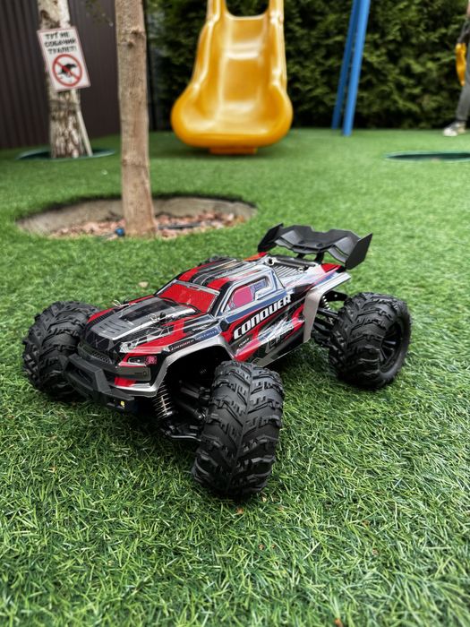 Позашляховик машинка на радіокеруванні CONQUER 4x4, 1:16, червона 50км