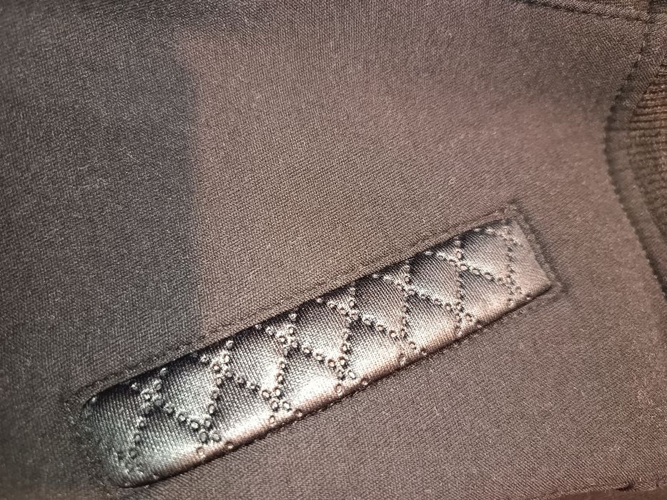 Ocieplane spodnie tregginsy Niebieski Ksiezyc  98/104 czarne