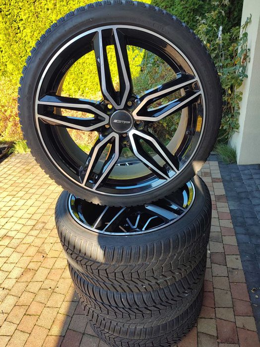 Koła Aluminiowe VW AUDI  A4 A6 VW ET35 5x112 245/35/19 + Czujniki TPMS