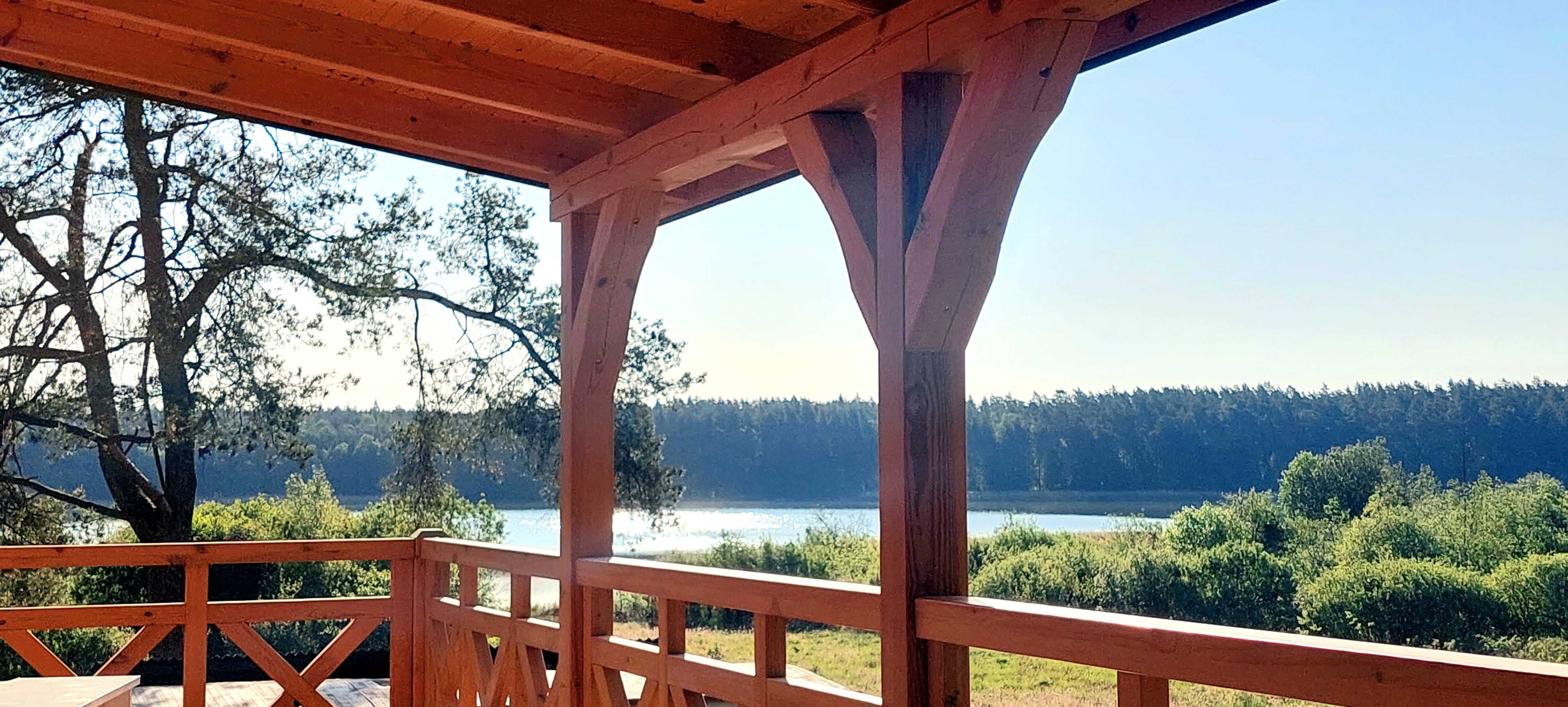 Domek JACUZZI Mazury nad jeziorem