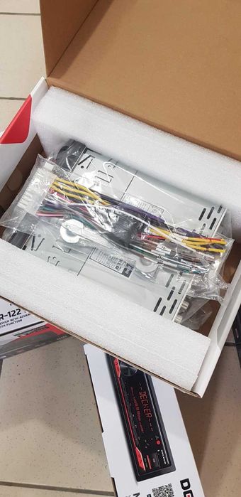 Автомагнитола Decker MDR-200. Bluetooth. 6×100Вт !!! 1Din. Новинка.