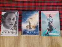 3 filmy dvd (Stylistka, Chata, Zwyczajna przysługa)