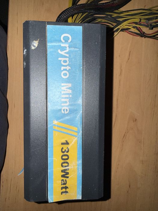 Zasilacz Crypto Mine 1300W 80 Plus – do koparki