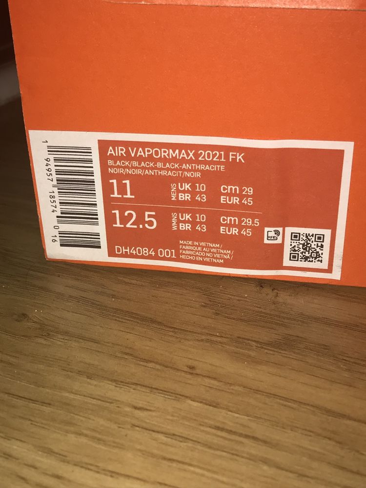 Air vapormax 2021 FK