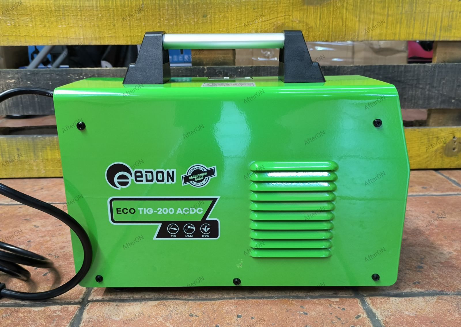 Сварочный аппарат Edon ECO TIG-200ACDC/аргон/аллюминий чистый/гар3