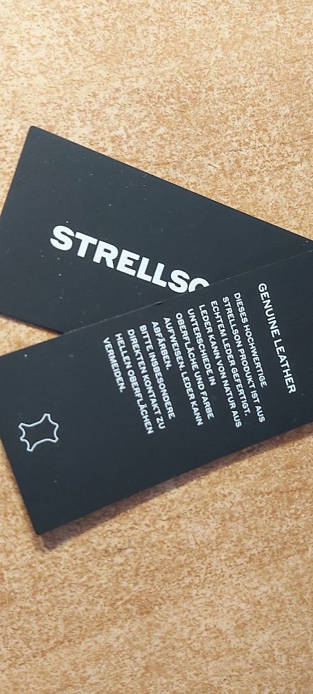 STRELLSON Kenley black 900  torba męska saszetka made in swiss