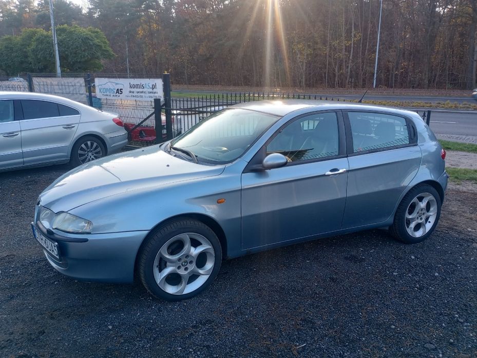 Alfa Romeo 147 2.0B+LPG 150KM 2002r * AUTOMAT klima skóry * TORUŃ