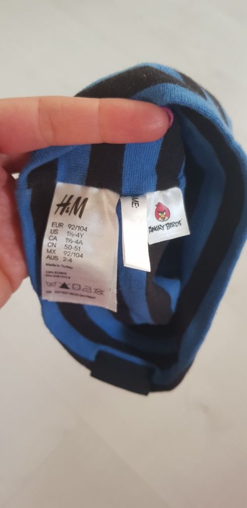 Czapka H&M Angry Birds 92- 104