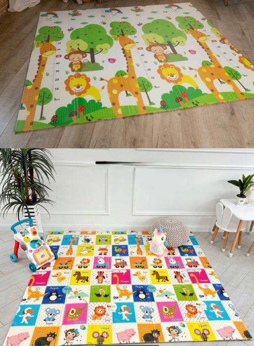 Термоковрик 200×180, 2×1.6термокилимок детский килимки дитячі ковер