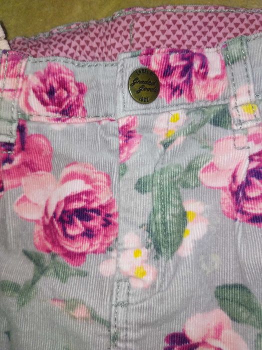 Спідниця велюрова для дівчинки