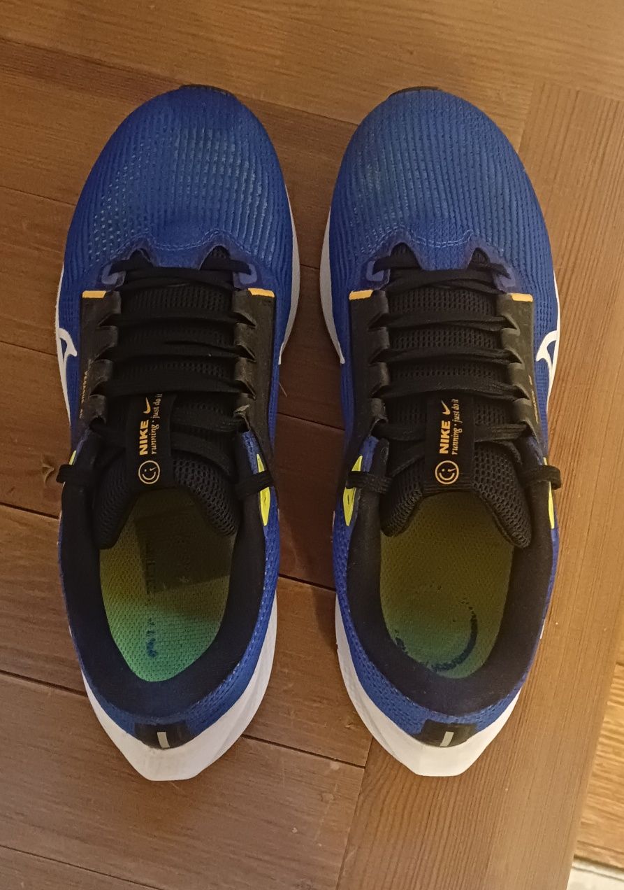 Buty Nike Pegasus 40 niebieskie. Jak Nowe