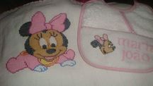 Fralda com babete