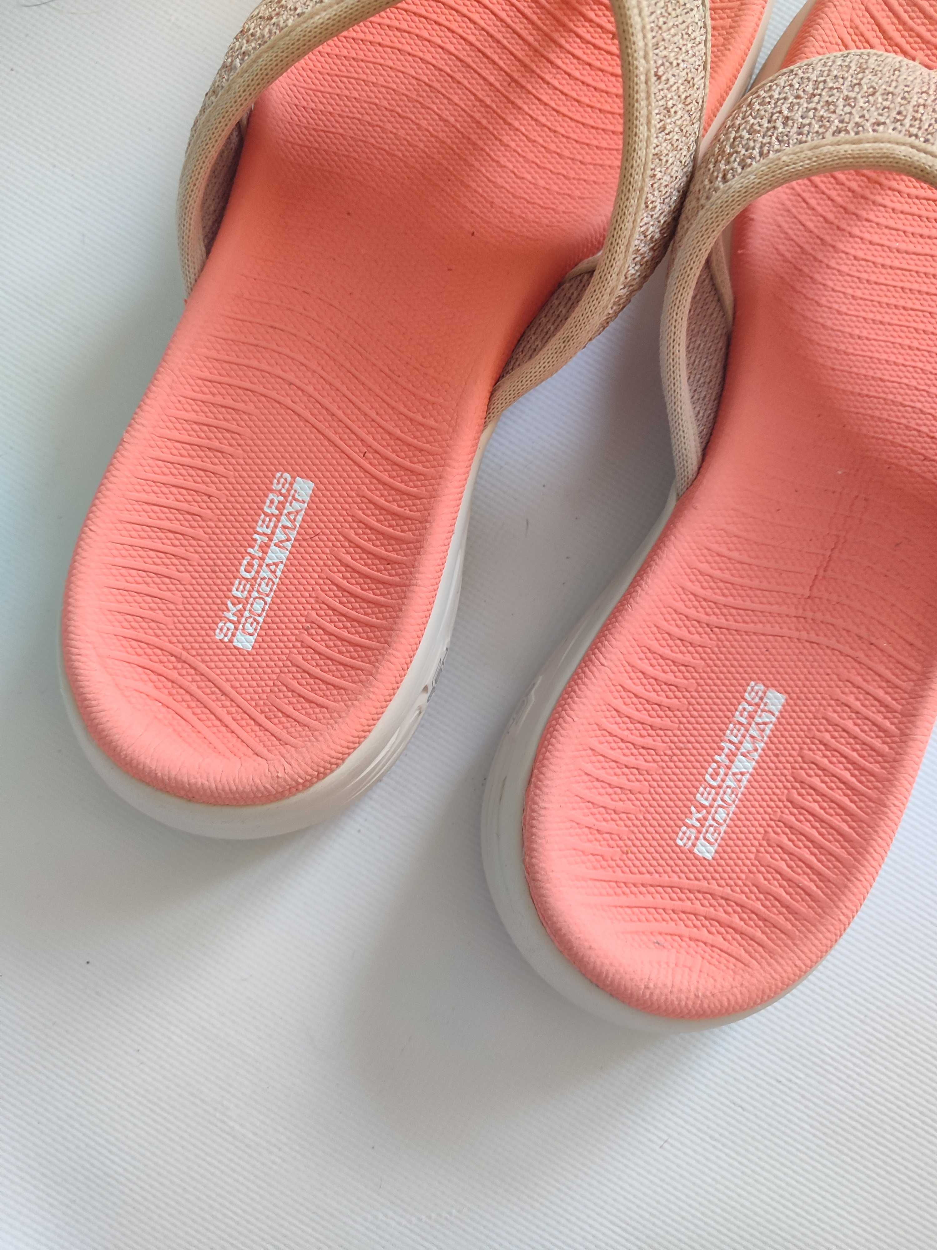 Skechers On Go 600 шлепки шлепанцы шльопкi
