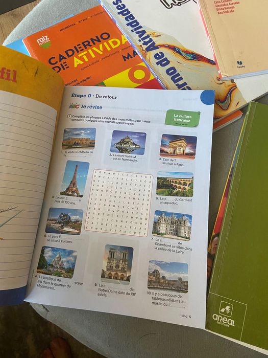 Livro de atividades 8 ano - 6€