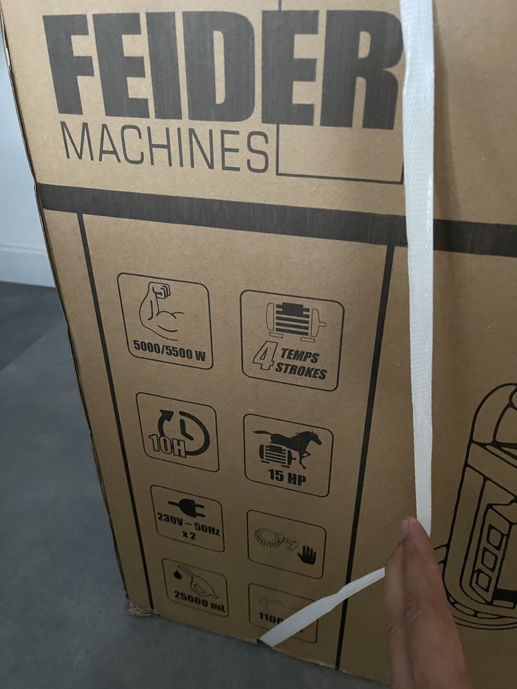 Генератор Feider 5 kW кВ бензиновий