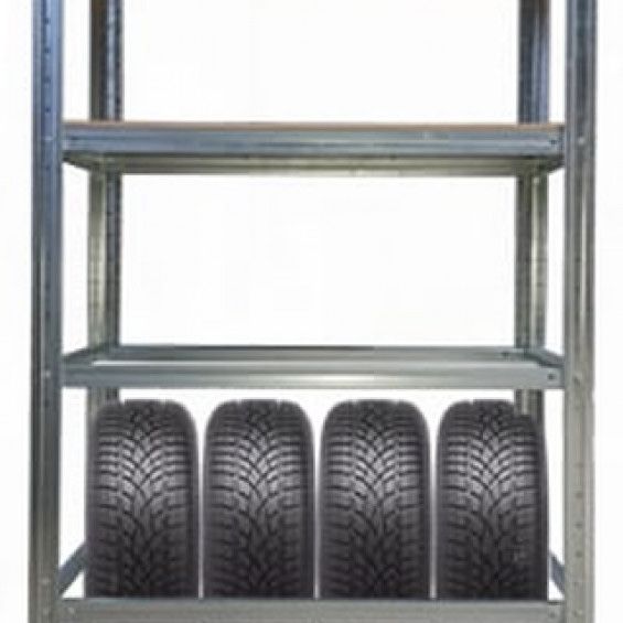 Стеллаж в гараж, из металла разборный