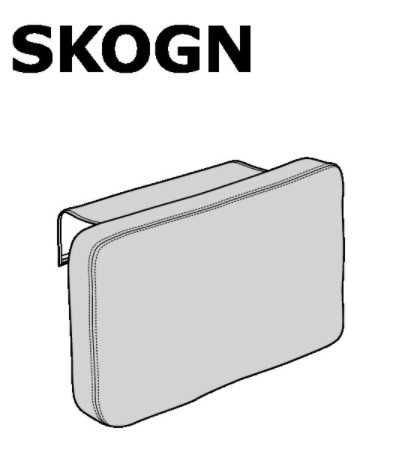 SKOGN Poduszka z Ikei (5x biała i 5x szara)