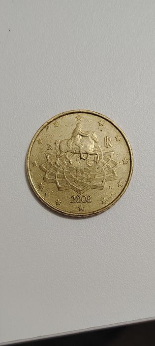 50 Cêntimos de Itália de 2008