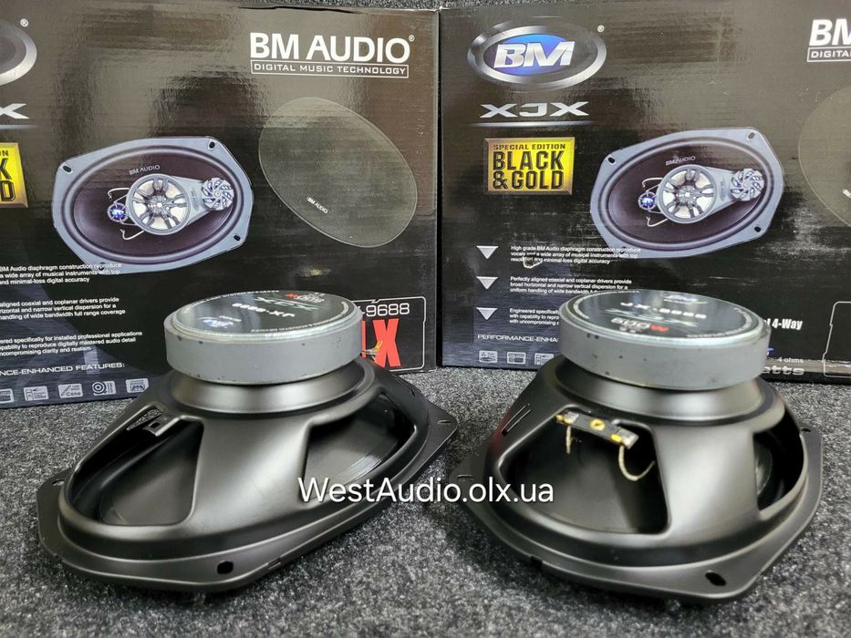 Boschmann овали JX-9688/динаміки в авто/колонки/акустика