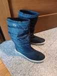 Lacoste granatowe poszukiwane śniegowce 40 40,5 norweski