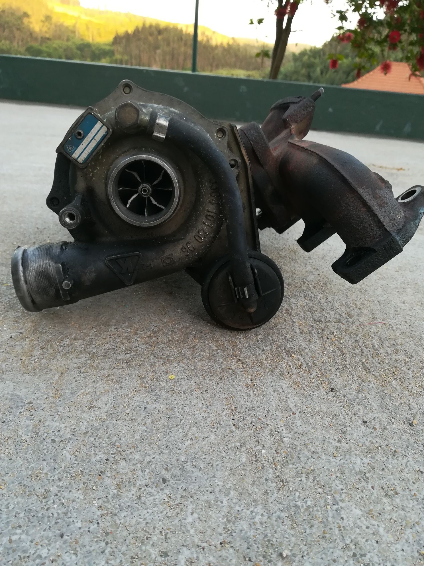 Turbo e coletor original peugeot 206 2.0 hdi