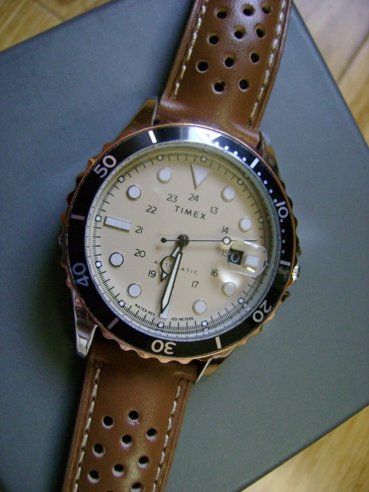 Механические часы Timex Navi XL Automatic, классика стиля и надежности
