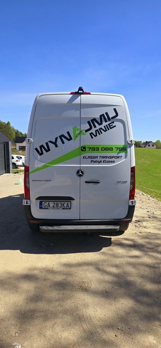 Wynajmę busa MERCEDES SPRINTER L2H2 blaszak