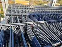 Panel ogrodzeniowy h 1730mm fi 4mm ral 7016 Wiśniowski od ręki