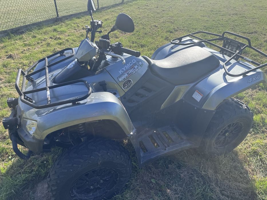 Super Quad Kymco MXU 465i 4x4 pług faktura VAT